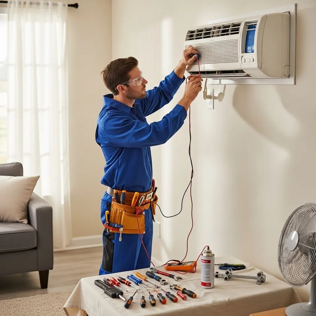 Güzelbahçe Beko Beko klima gaz dolumu ve bakım – Enerji verimliliği artırıldı. - Teknik servis örneği